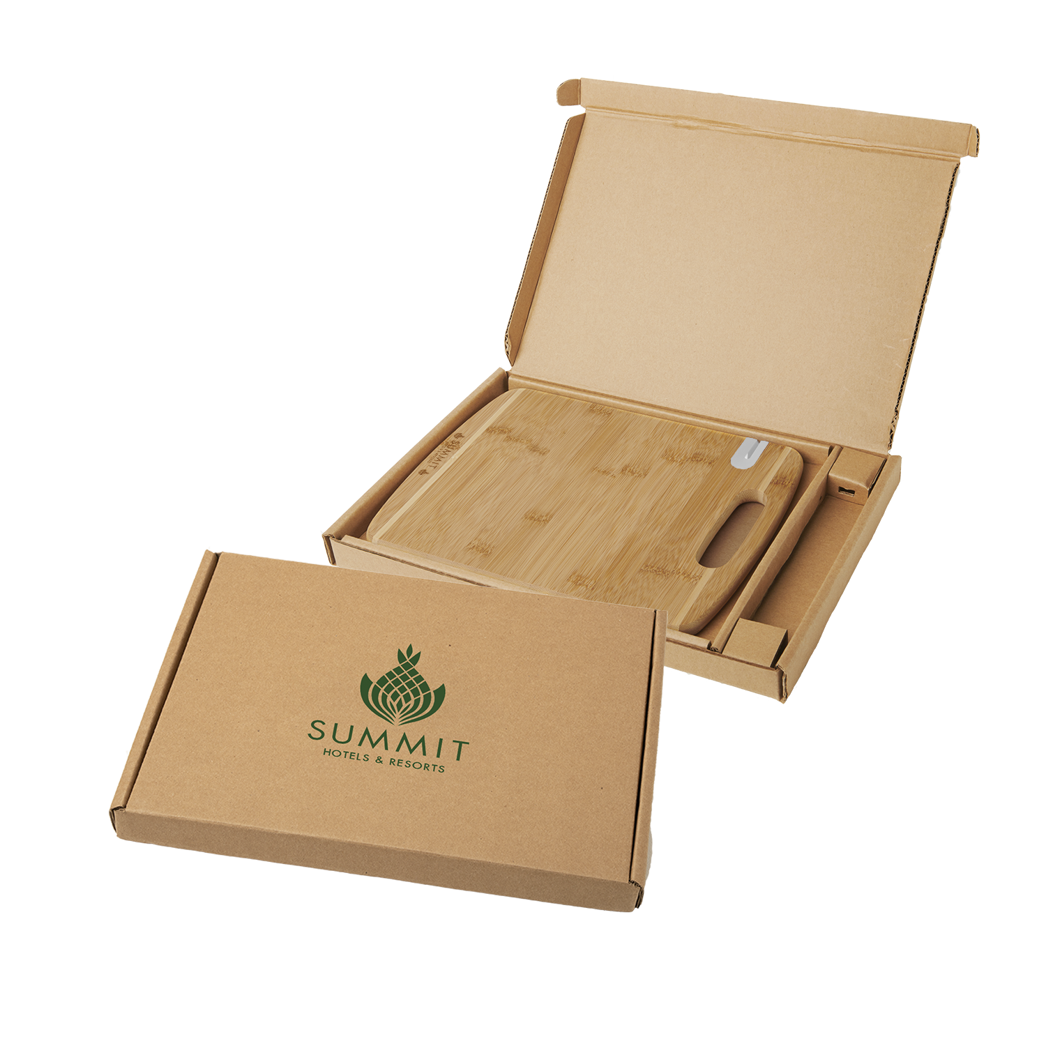 Bamboo Sharpen-It™ Cutting Board with Gift Box