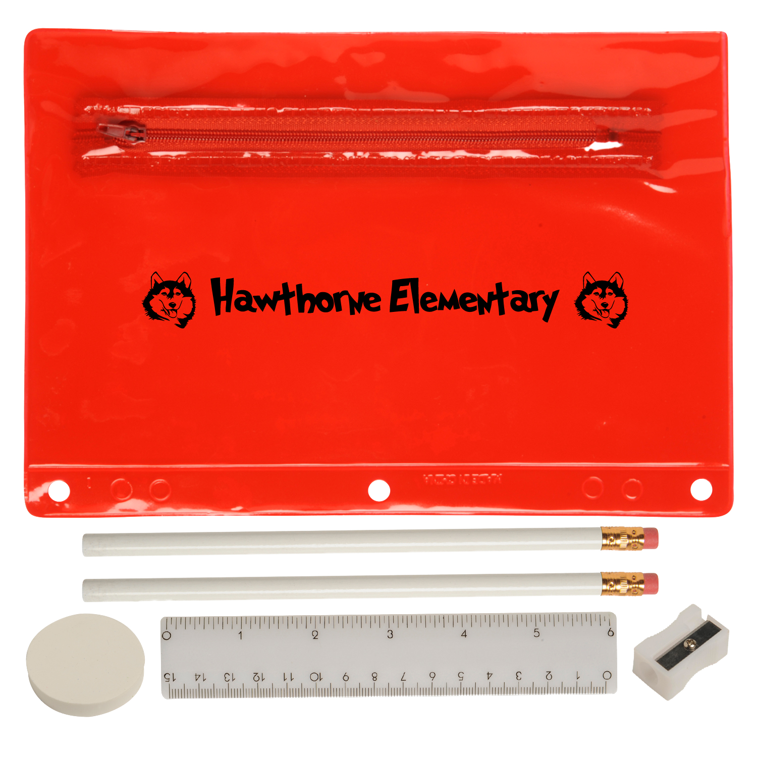 Translucent Deluxe School Kit-Blank Contents