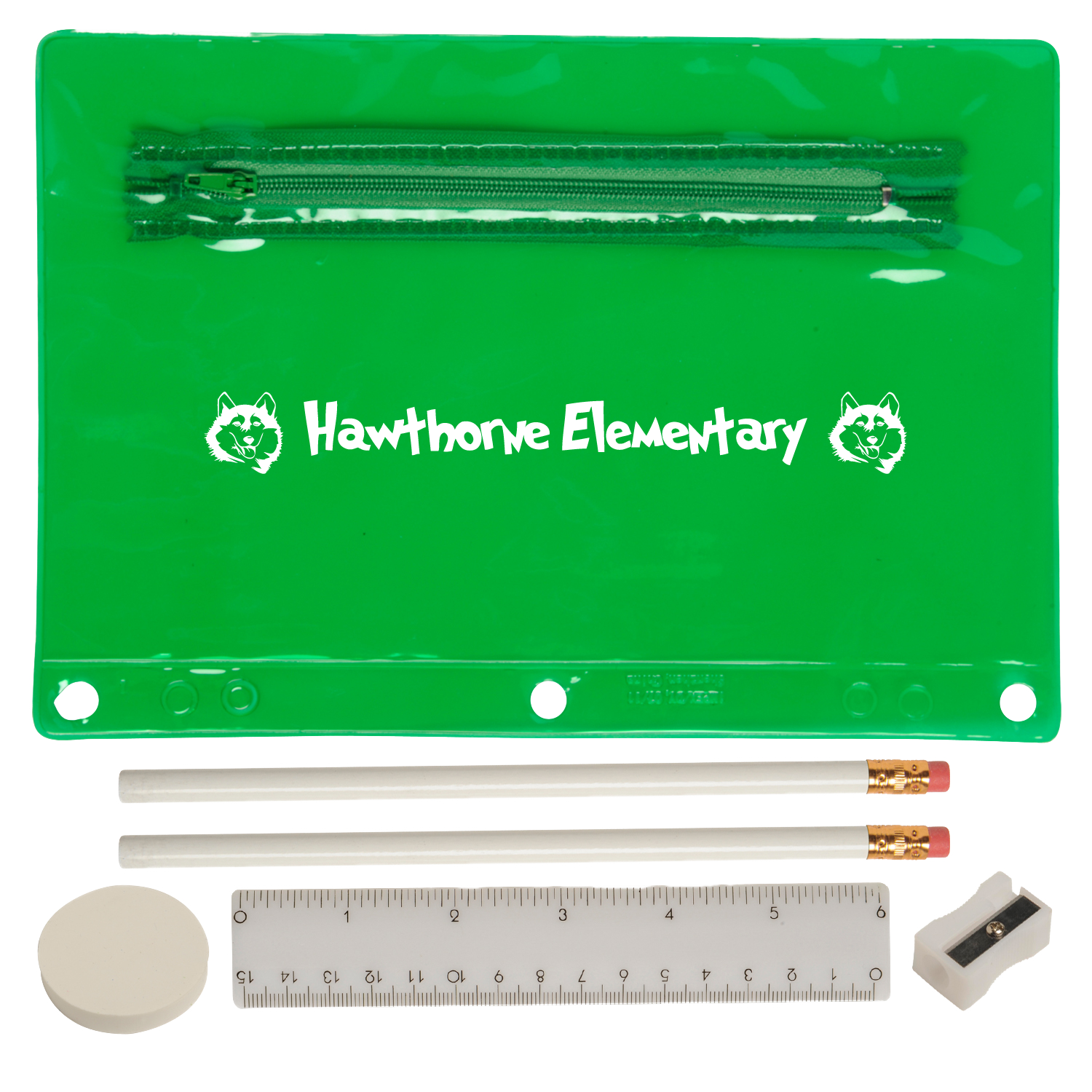 Translucent Deluxe School Kit-Blank Contents