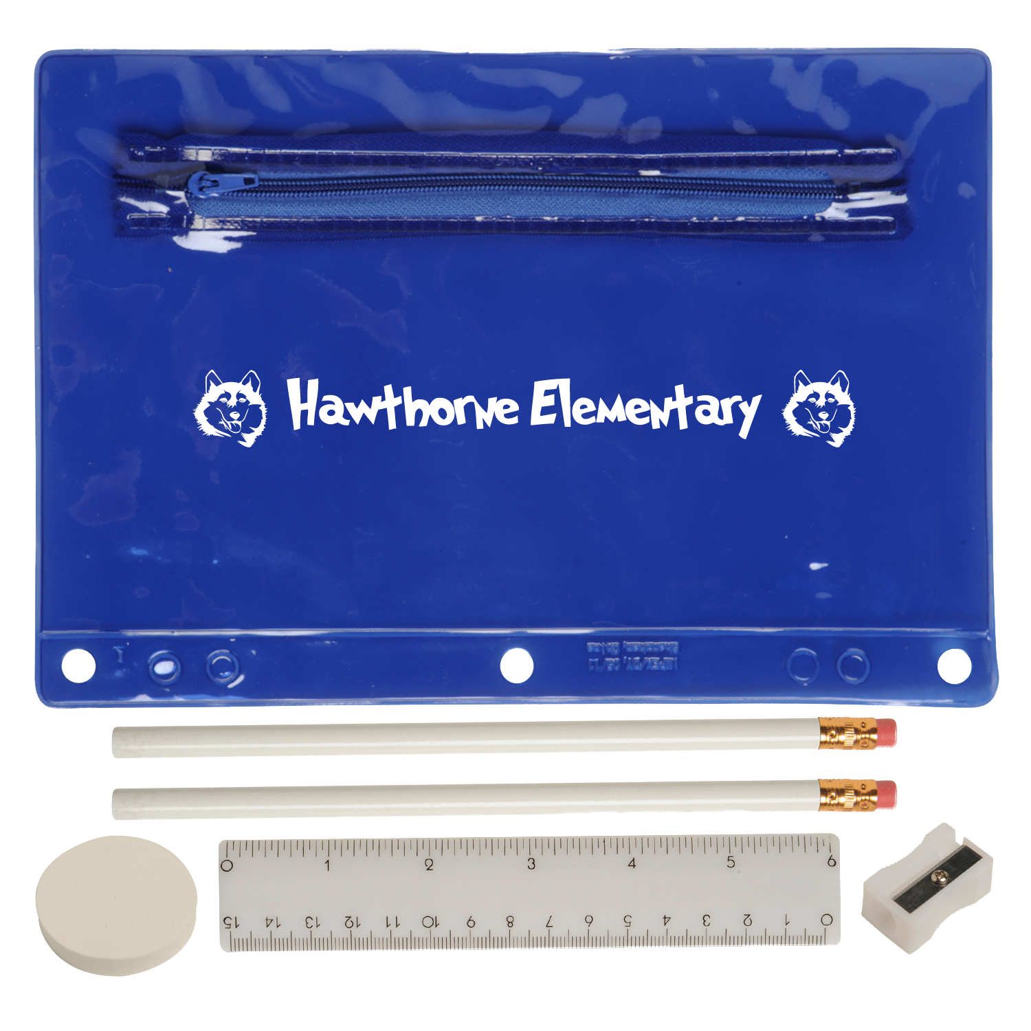 Translucent Deluxe School Kit-Blank Contents